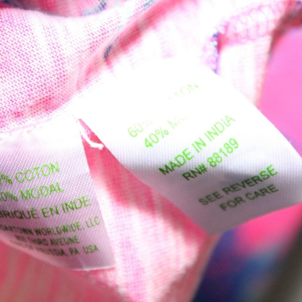 Lilly Pulitzer Surfcrest Swing Dress Pink Tropical Print Size Small H12912 - Picture 8 of 11